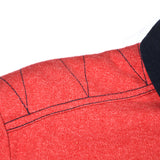 man polo shirt cotton slub yarn dyed