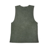 Acid wash vest