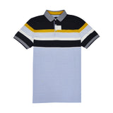 Color-striped Polo shirt