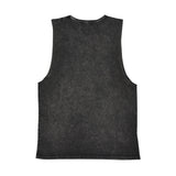 Acid wash vest