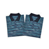 segment color yarn polo