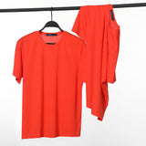 Polyester short-sleeved T-shirt