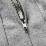 Long zipper hoodie