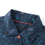 All-over printed polo shirt