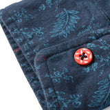 All-over printed polo shirt