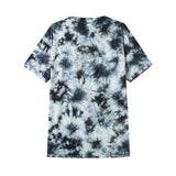 Tie-dyed short-sleeved T-shirt