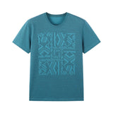 mercerized jacquard T shirt